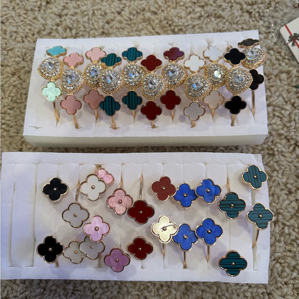 Reseller bundle of 23 adorable gold tone bracelets